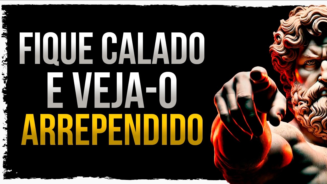 How to Use Silence to Make Them Beg for Forgiveness | STOICISM