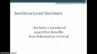 Types of Decisions in an Organization