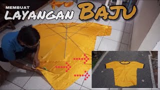 Download lagu Membuat Layangan Baju & Tes terbang - Layang layang bali mp3