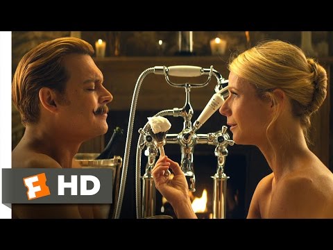 Mortdecai (10/10) Movie CLIP - I Deeply Love My Mustache (2015) HD