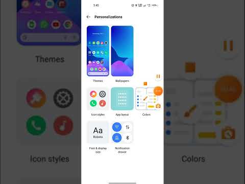 how to increase decrease  font size Realme Narzo 30