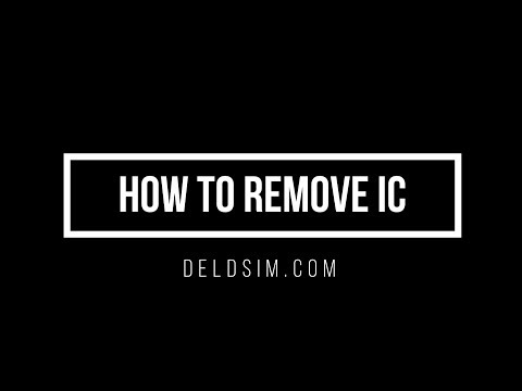 How to Remove IC