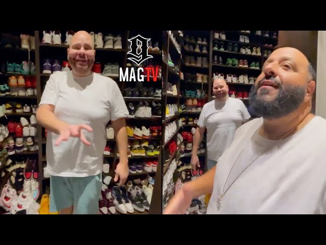 Fat Joe Is Amazed At DJ Khaled's Sneaker Closet! 👟