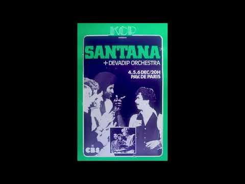 Devadip Orchestra feat. Carlos Santana Live at Le Pavillon de Paris, France - 1978 (audio only)