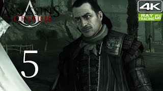 Assassins Creed II Walkthrough Gameplay and Raytracing GI Part 5 Leaving Home 4K 60FPS