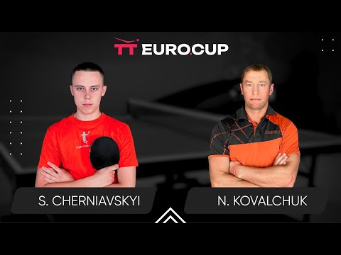 10:20 Serhii Cherniavskyi - Nazarii Kovalchuk 18.04.2024 TT Euro.Cup Ukraine  Star. TABLE 4