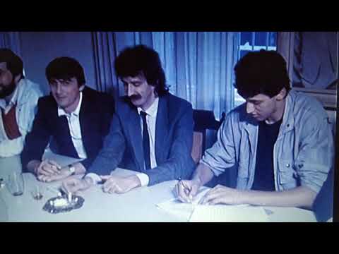 Vlade Divac - potpis za KK Partizan