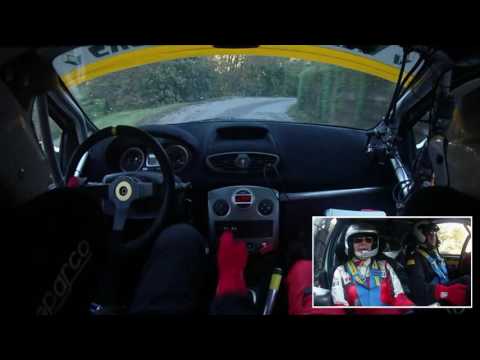 Cameracar Rally del Rubinetto 2016 Nobili-Spadone Clio R1C 1°di classe - PS5