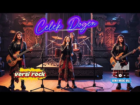 TRI PUSPA - CELEK DOGEN  (cover ) || VERSI ROCK || Lagu Bali Lawas 