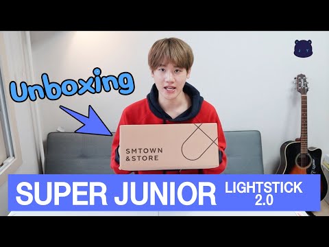 Unboxing Super Junior Official Fanlight | Vlog 39