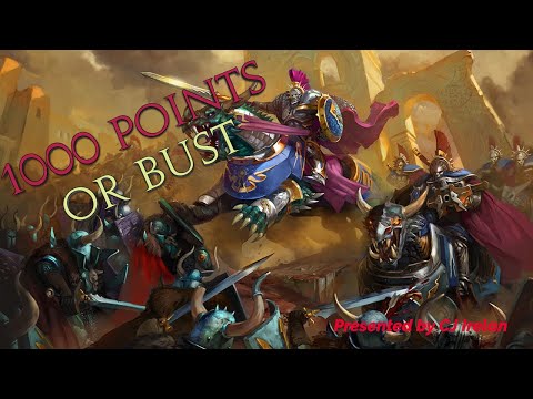 1000pts or Bust Stormcast Eternals