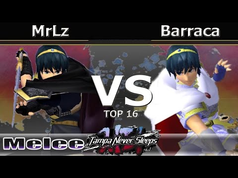 MrLz (Marth) vs. Barraca (Marth) - Melee Top 16 - TNS7