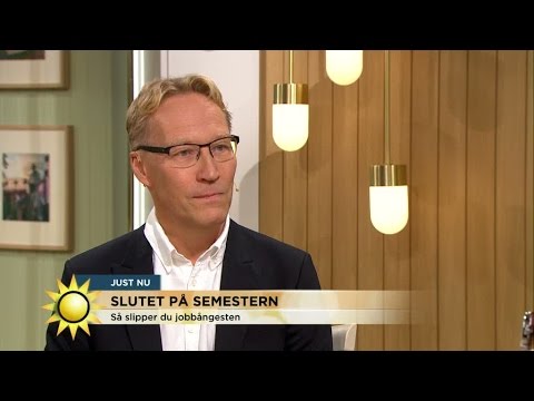 Så slipper du jobbångesten efter semestern - Nyhetsmorgon (TV4)