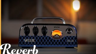 Video thumbnail for Vox MV50 Rock 50-Watt Hybrid Tube Head | Reverb Demo Video by Reverb