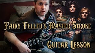 The Fairy Feller's Master-Stroke - Queen - intro guitar tutorial