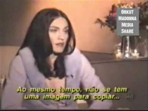 Madonna dando coices em Marilia Gabriela