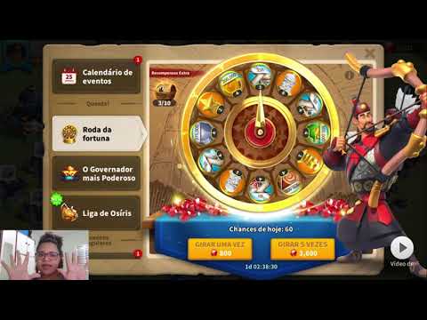 COMO ESTA O DESENVOLVIMENTO DA CONTA NOVA - PRIMEIRA RODA DA FORTUNA DO YI SEONG - RISE OF KINGDOMS