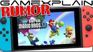 RUMOR - New Super Mario Bros. U Deluxe Coming to Nintendo Switch! (Includes New Super Luigi U)