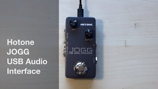 Video thumbnail for Hotone JOGG - USB Audio Interface by Gear Tube