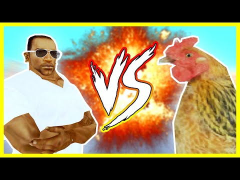 GTA San Andreas Talking - CJ vs. Pollo