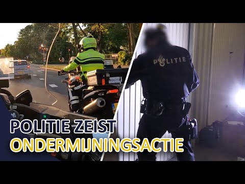 Politie | Ondermijningsactie in Zeist | Dienst op de motor | Gestolen goederen aangetroffen