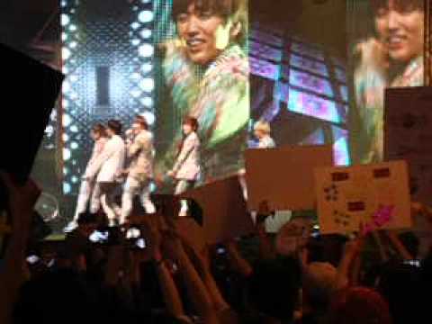 120929 B1A4 - BABY GOODNIGHT @ The One Concert
