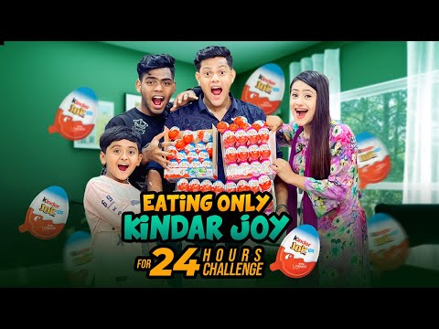 ২৪ ঘণ্টা Kinder Joy খাওয়ার প্রতিযোগিতা | Eating kinder Joy For 24 Hours Challenge | Rakib Hossain