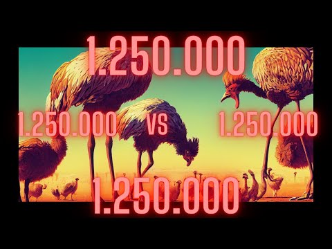 Ultimate Epic Battle Simulator 2 UEBS 2 - 3,750,000 Shrimps, Ducks and Ostrich vs 1 Mio Master Hens