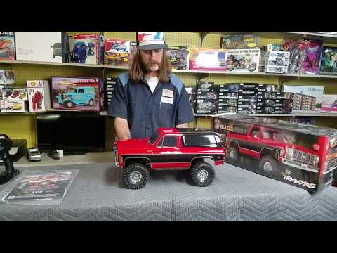 Traxxas TRX 4 Chevy Blazer Unboxed and Introduced