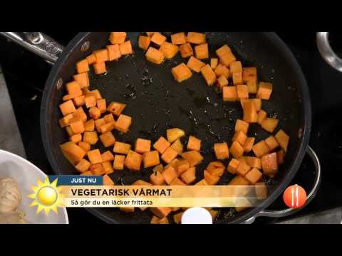 Smarrig sufflé med getost och spenat - Nyhetsmorgon (TV4)