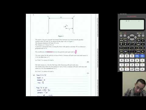 Pearson Edexcel A/AS Level Mathematics May June 2022 paper WME02/01 (Mechanics M2)