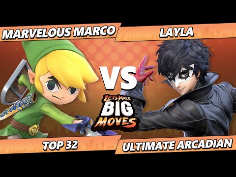 LMBM 2026 Arcadian - Marvelous Marco (Toon Link) Vs. Layla (Joker) Smash Ultimate - SSBU