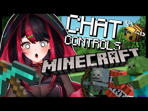 Aura Takes On Minecraft With Twitch Chat! CRAZY Results!