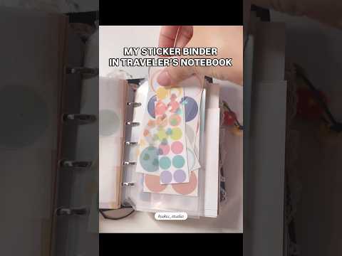 Sticker Binder with Traveler’s Notebook-img