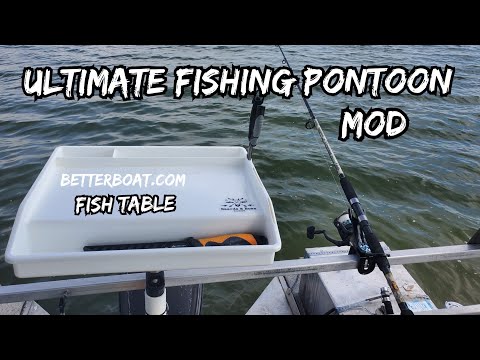 Ultimate Fishing Pontoon Boat Mod / Better Boat Fish Cutting Table / Boat Mods