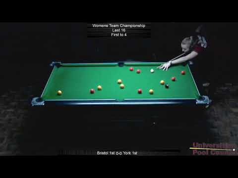 BUCS 8-Ball 19/20: Women's Team Championship - Bristol 1 vs York 1