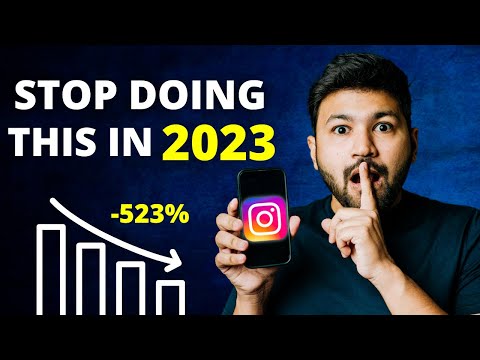 Outdated Instagram Tips to STOP doing in 2023 | Sunny Gala