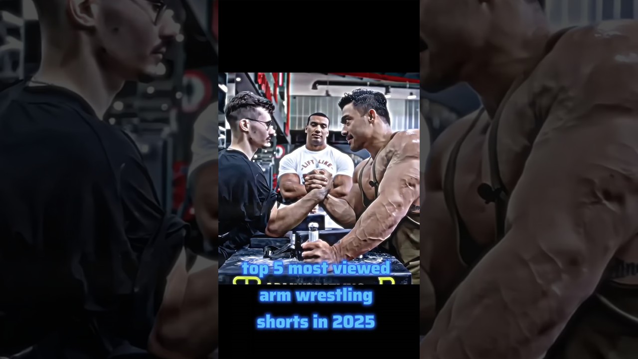 top 5 most viewed arm wrestling shorts in 2025         453M💀🗿