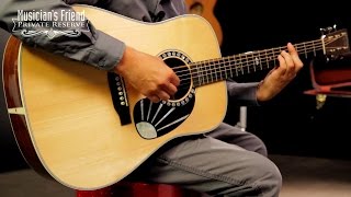 Video thumbnail for Martin Limited Edition D-28 John Lennon 75th Anniversary Dreadnought Acoustic Guitar by Musician's Friend