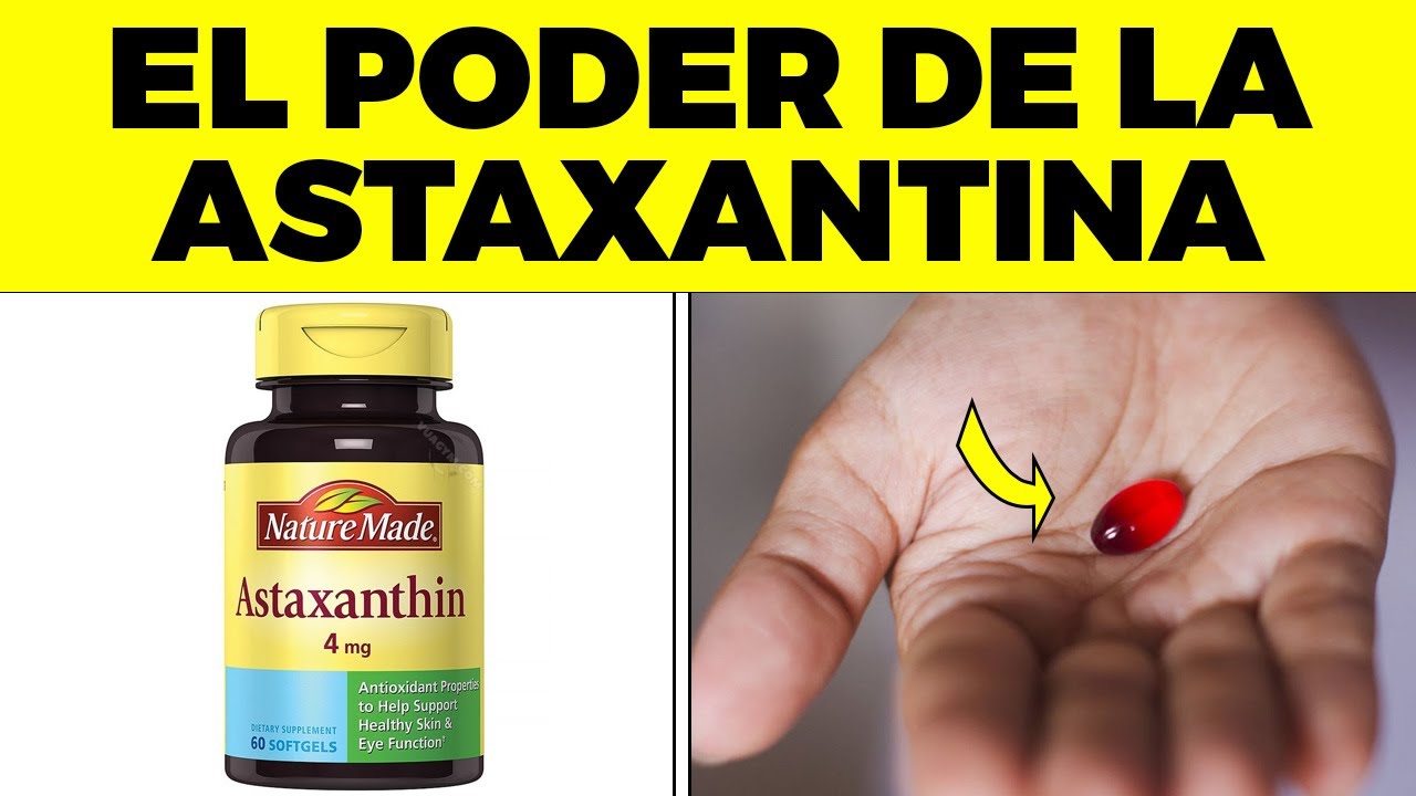 Toma 1 ASTAXANTINA (Poderoso Carotenoide) Y Mira Lo Que Ocurre Con Tus Órganos