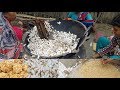 Puffed Rice Paddy Or Row Rice Prepared To Make Sweet Snowball Khoi Mua Murki
