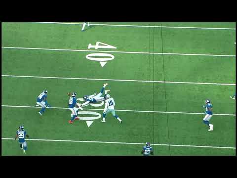 Lorenzo carter vs cowboys highlights