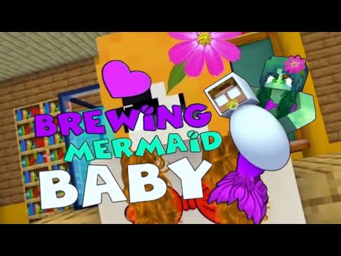 Brewing Mermaid baby | Minecraft