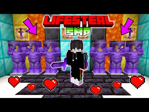 MAX HEARTS LIFESTEAL SMP IN MINECRAFT?!