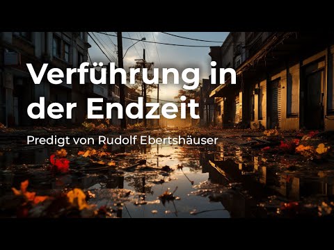 Verführung in der Endzeit [Predigt von Rudolf Ebertshäuser]