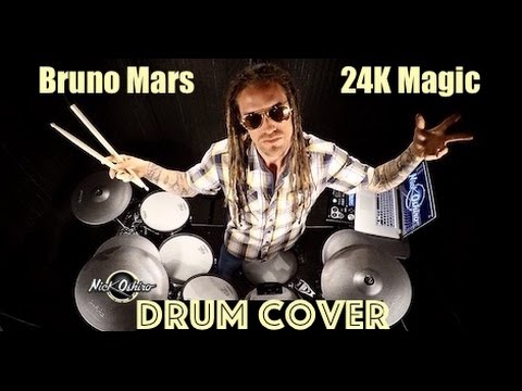 24K Magic- Bruno Mars- Nick Oshiro (Drum Cover)