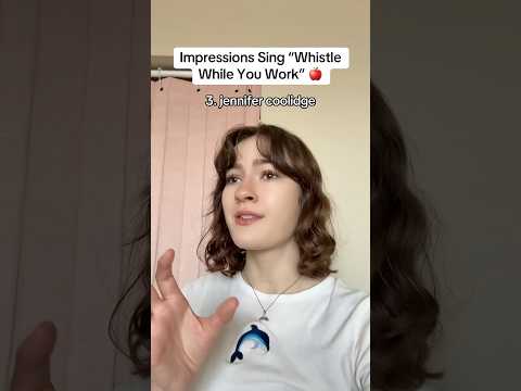 Impressions Sing, “Whistle While You Work” 🍎