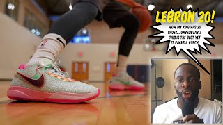 Testing LeBron James’ NEWEST Basketball Shoe (Nike LeBron 20 Performance Review!)