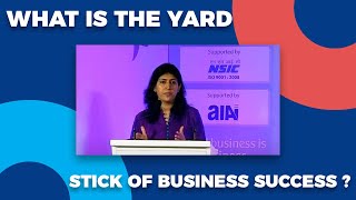 What is the yard stick of Business Success ?  image
