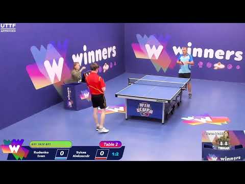 WINners CUP table 2  14.09 Rudenko Ivan - Syksa Aleksandr  13:30